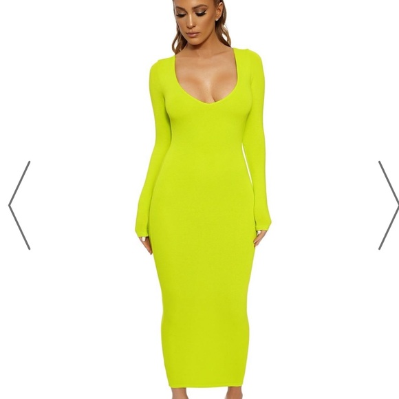 ISO The NW Midi V-Neck - Picture 2 of 2